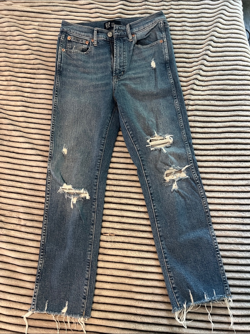 GAP Women's High rise vintage slim